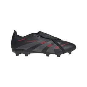 adidas PREDATOR LEAGUE FOLD-OVER TONGUE Firm/Multi-Ground Soccer Cleats | Core Black-Grey Four | Men's