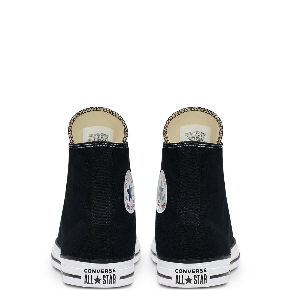 .Converse Chuck Taylor Unisex Canvas Blk/Wht Hi - (M9160C 19160) - BLK HI - R1L7