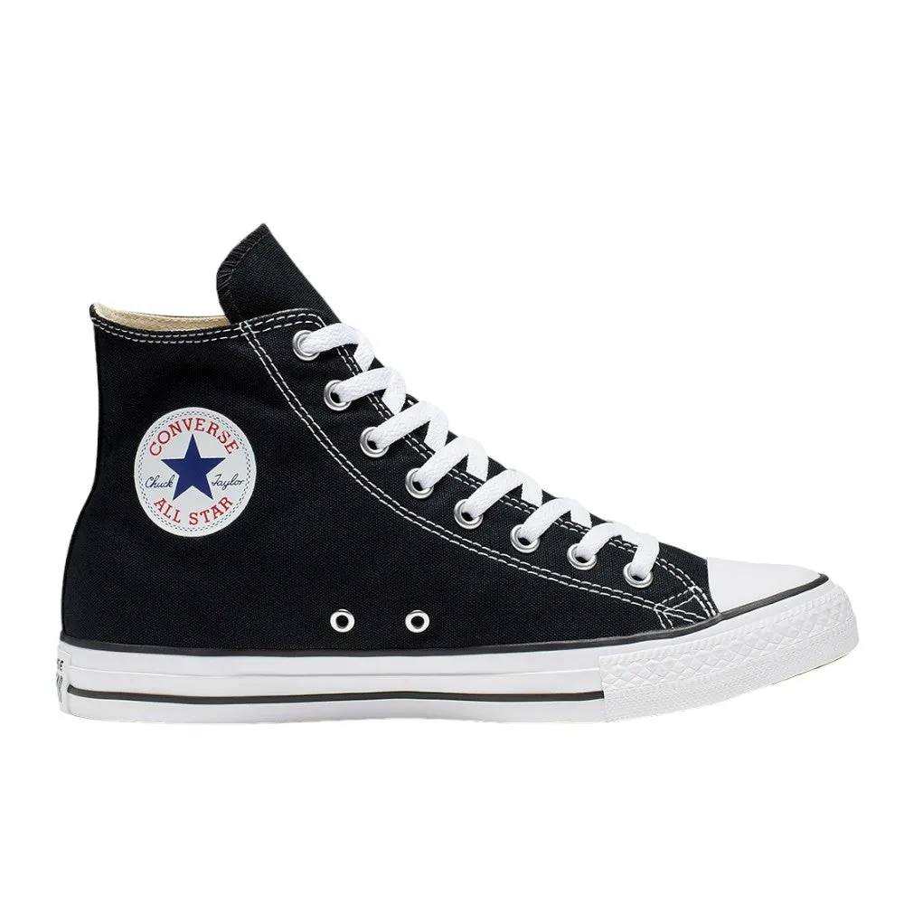 .Converse Chuck Taylor Unisex Canvas Blk/Wht Hi - (M9160C 19160) - BLK HI - R1L7