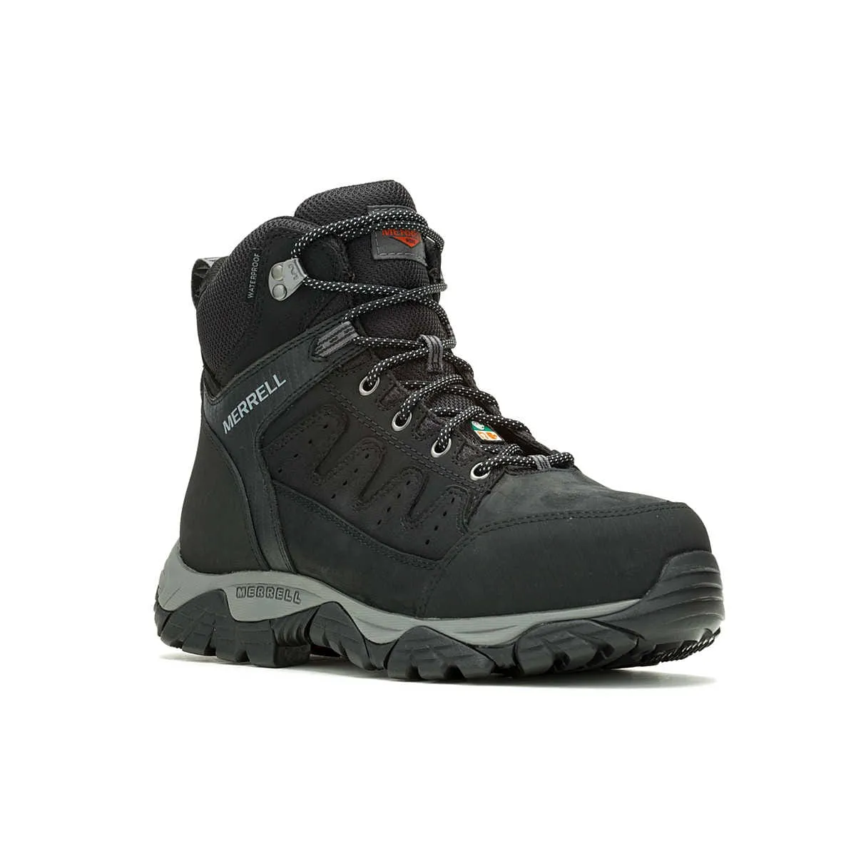 Merrell Men's Windoc 6" Waterproof CSA Work Boots- Black