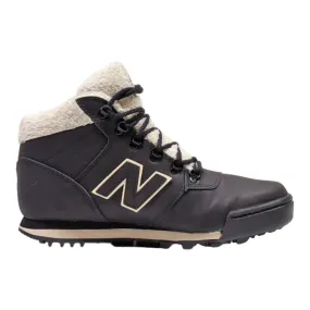 NEW BALANCE Hiking Boots Black Leather Womens UK 8.5