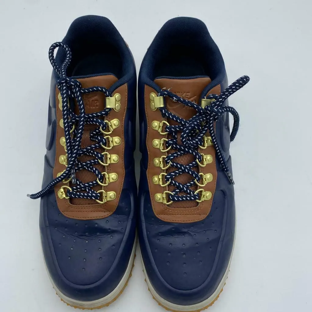 Nike Men’s Lunar Force 1 Duckboot Low Obsidian Saddle Brown Size US 11.5