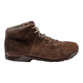QUECHUA Hiking Boots Brown Leather Mens UK 10.5