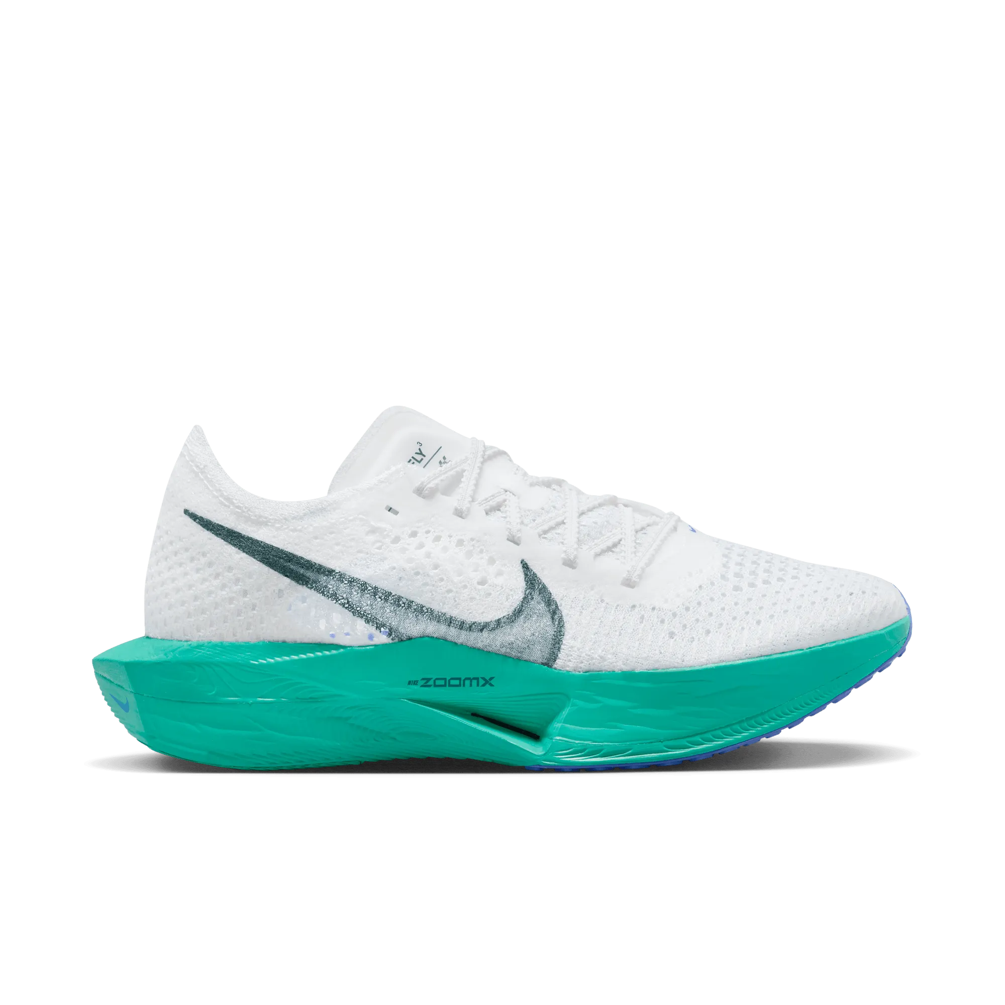 Women’s ZoomX Vaporfly 3 (102 - White/Deep Jungle Jade Ice/Clear Jade)